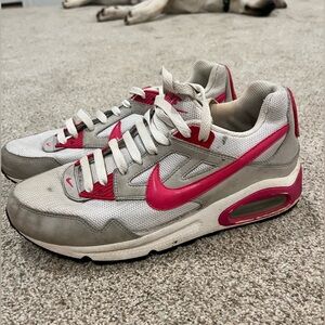 Nike Air Max Sneakers Pink and Gray